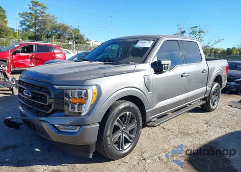 2023 Ford F-150 Xlt из США, поврежденный, VIN 1FTEW1CP7PKD21258